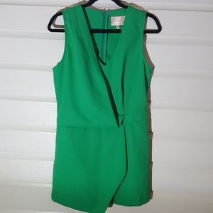 Skies Are Blue Green Sleeveless Jumpsuit